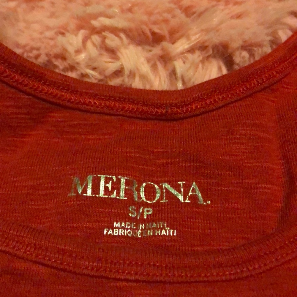 Red Merona Tank - Picture 2 of 4